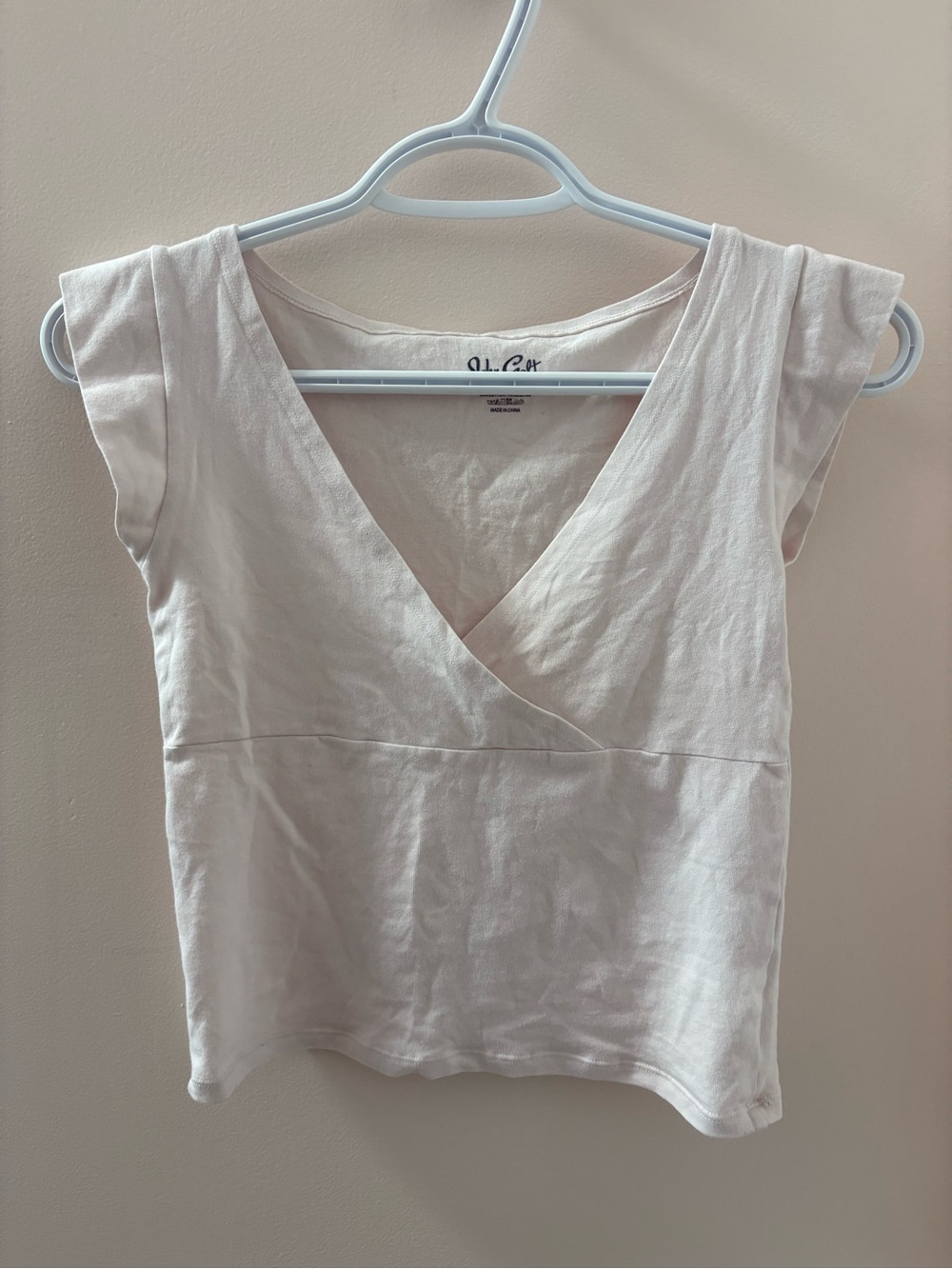Brandy Melville Light Pink Amara Top